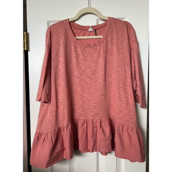 Anthropologie Cascade Ruffle Top - Picture 4 of 6